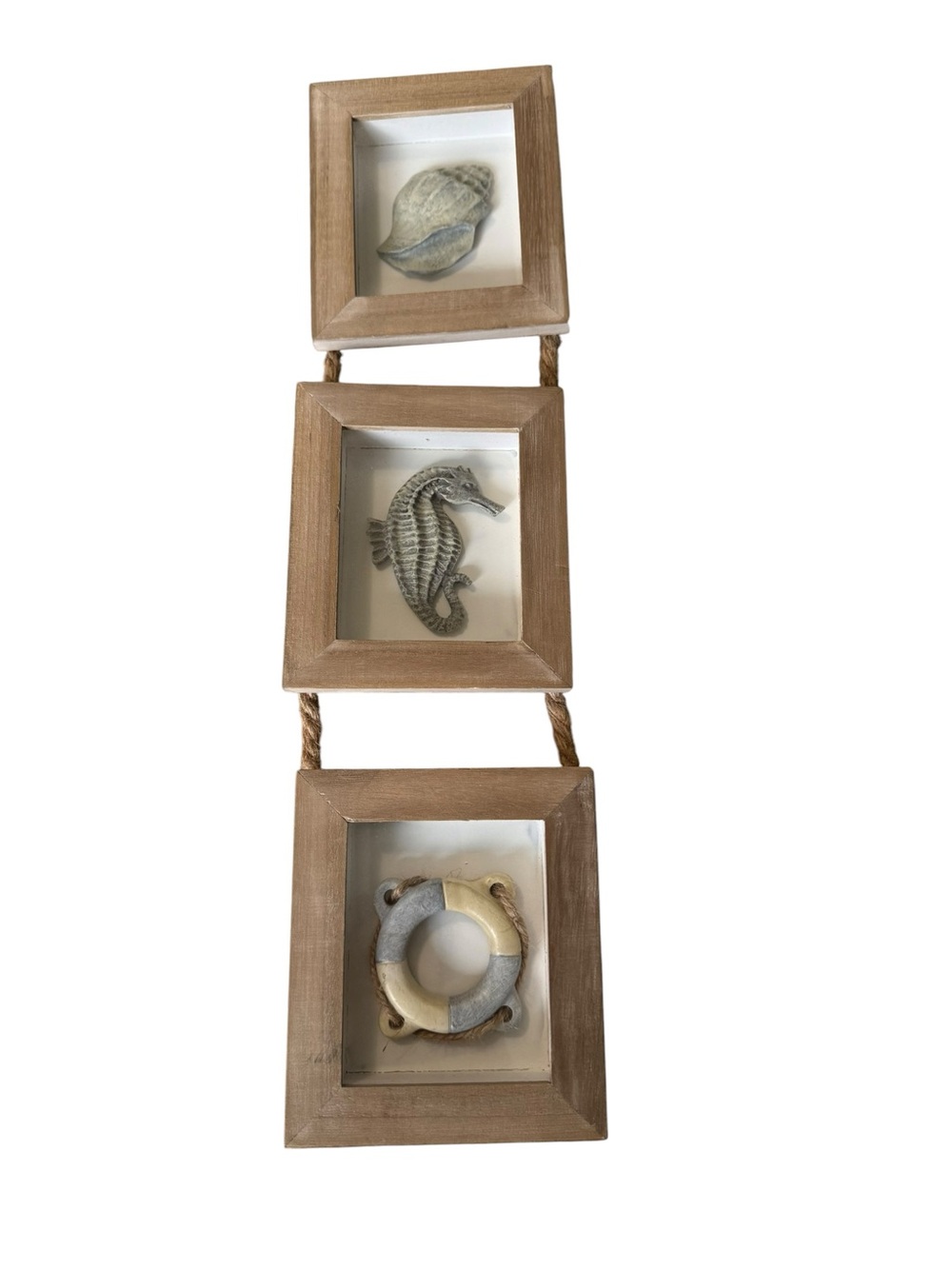 Kirkland’s Nautical Coastal Shadowbox Wall Hanging